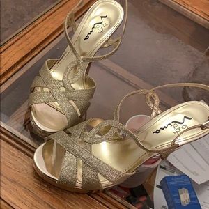 Women’s Gold Platforms